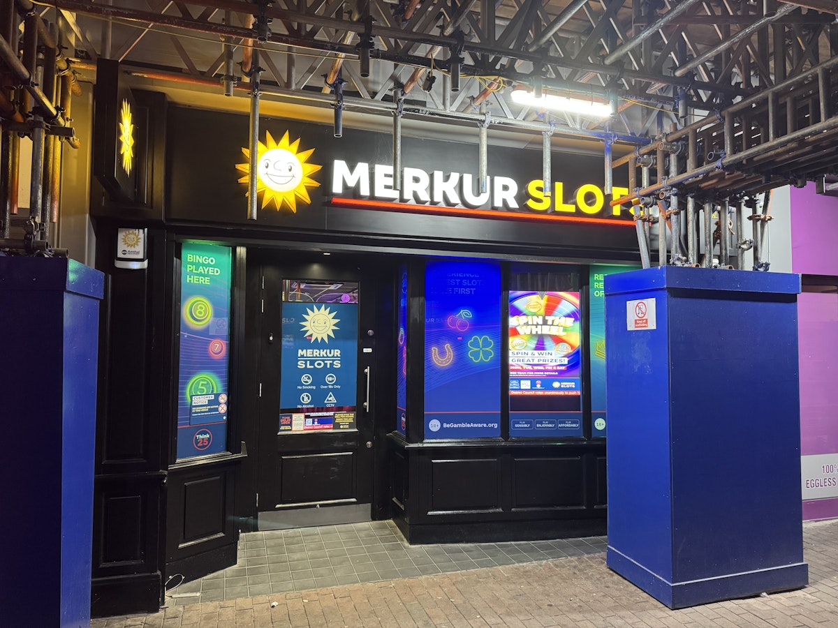 Merkur Slots on Carr Street in Ipswich